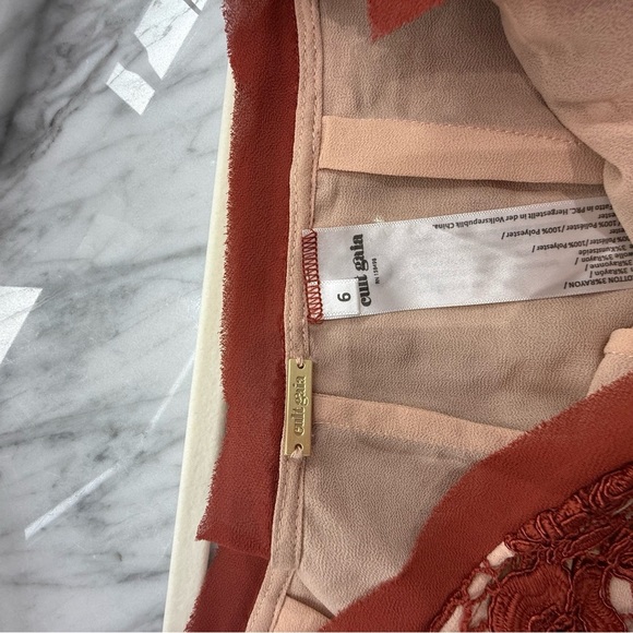 SET NEW Cult Gaia Lace Set TOP AND SHORTS - Picture 11 of 16